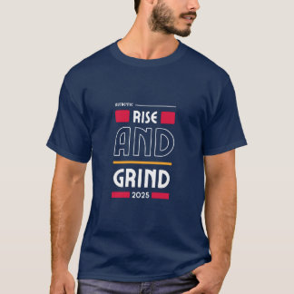 Moderne kleurrijke quote t-shirt
