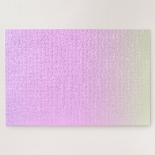 Moderne kleurrijke Rainbow gradient Waterverf Legpuzzel (Horizontaal)