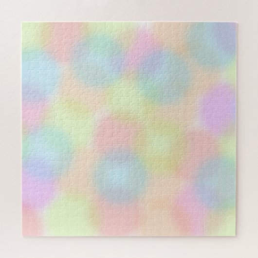 Moderne kleurrijke Rainbow gradient Waterverf Legpuzzel (Horizontaal)