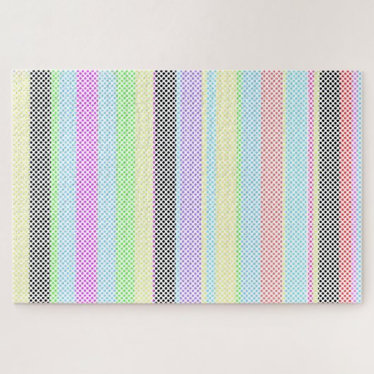Moderne kleurrijke Rainbow gradient Waterverf Legpuzzel (Horizontaal)