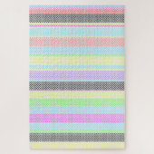 Moderne kleurrijke Rainbow gradient Waterverf Legpuzzel (Verticaal)