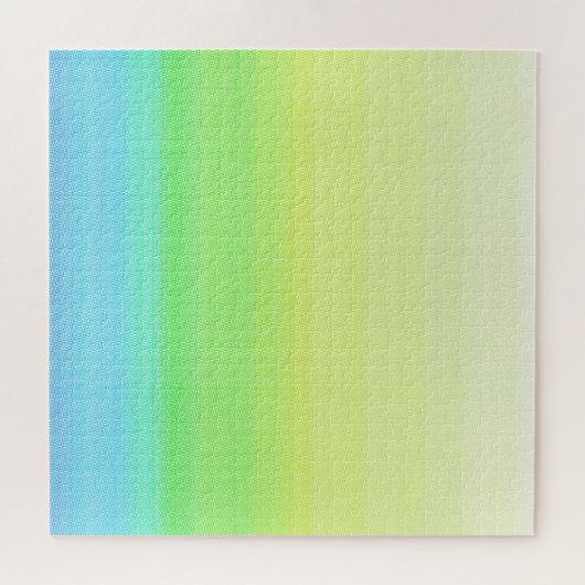 Moderne kleurrijke Rainbow gradient Waterverf Legpuzzel (Horizontaal)