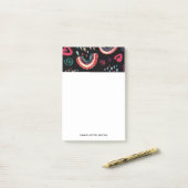 Moderne kleurrijke regenboog post-it® notes (Op bureau)