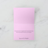 Moderne kleurrijke regenboognevel die past binnen  notitiekaartje (Binnen)