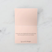 Moderne kleurrijke regenboognevel die past binnen  notitiekaartje (Binnen)