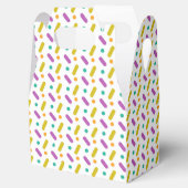 Moderne kleurrijke regenboogspringen Birthday Part Bedankdoosjes (Geopend)