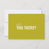 Moderne kleurrijke retro QR-code grillige bruiloft RSVP Kaartje (Achterkant)