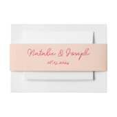 Moderne Kleurrijke Retro Whimsical Heldere Bruilof Uitnodigingen Wikkel (Voorkant Voorbeeld)