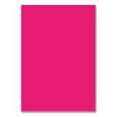 Moderne kleurrijke roze en Oranje geometrische bru Kaart (Achterkant)