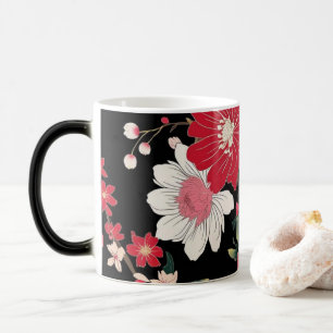 Moderne Kleurrijke Sakura Bloem Japan Verjaardagsf Magische Mok
