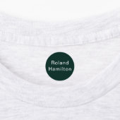 Moderne kleurrijke school Kinder naam Labels (Aangebracht)