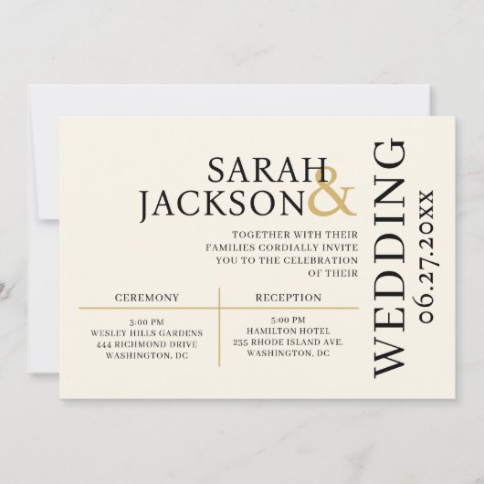 Moderne kleurrijke simpele lettertypevriendag uitn kaart (Voorkant)