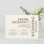 Moderne kleurrijke simpele lettertypevriendag uitn kaart (Staand voorkant)