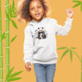 Moderne kleurrijke Sitting Panda Beer