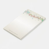 Moderne Kleurrijke Stippen,Druppels -Persoonlijk Post-it® Notes (Schuin)