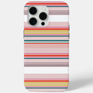 moderne kleurrijke strepen iPhone 15 pro max hoesje