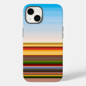 moderne kleurrijke strepen Case-Mate iPhone case (Achterkant)