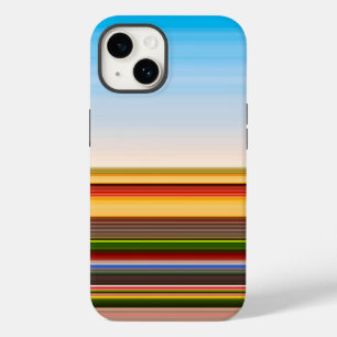 moderne kleurrijke strepen Case-Mate iPhone 14 hoesje