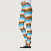 moderne kleurrijke strepen leggings (Links)