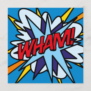 Moderne Kleurrijke Stripboek Kaart