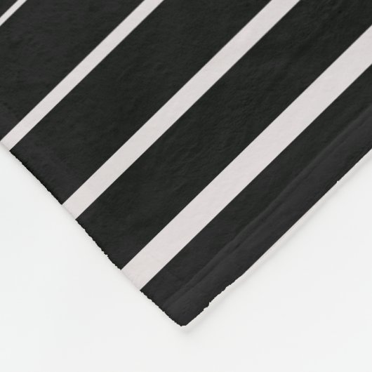 Moderne kleurrijke strips fleece deken (Hoek)