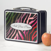 Moderne kleurrijke tijger voegt Jouw tekst toe (In situ)