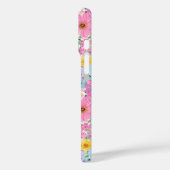 Moderne Kleurrijke Tuin Met Initiaal Case-Mate iPhone Case (Achterkant / Links)