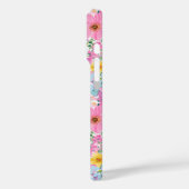 Moderne Kleurrijke Tuin Met Initiaal Case-Mate iPhone Case (Achterkant / Links)