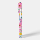 Moderne Kleurrijke Tuin Met Initiaal Case-Mate iPhone Case (Achterkant / Links)