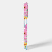 Moderne Kleurrijke Tuin Met Initiaal Case-Mate iPhone Case (Achterkant / Rechts)