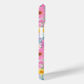 Moderne Kleurrijke Tuin Met Initiaal Case-Mate iPhone Case (Achterkant / Rechts)