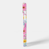 Moderne Kleurrijke Tuin Met Initiaal Case-Mate iPhone Case (Achterkant / Links)