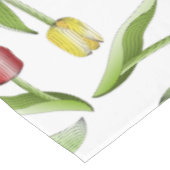 Moderne Kleurrijke Tulp Bloem Tafelkleed (Gekanteld)