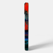 Moderne kleurrijke verfborstel Abstract gepersonal Case-Mate iPhone Case (Achterkant / Links)