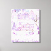 Moderne Kleurrijke Verpakte Kunst Canvas Print (Voorkant)