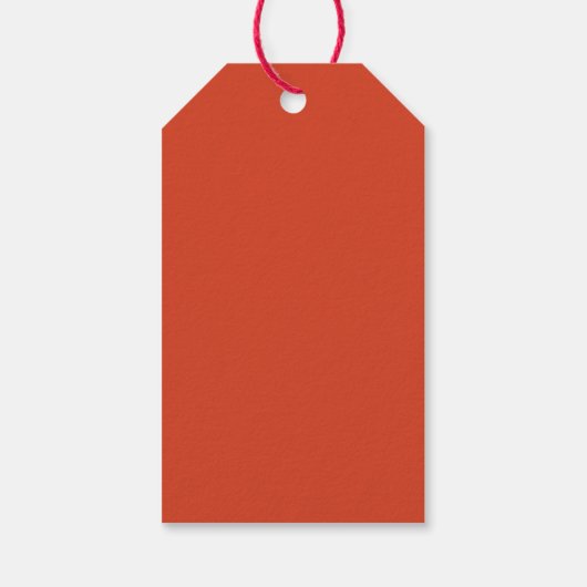 Moderne Kleurrijke Vrolijke Kerstmis Cadeaulabel (Achterkant)