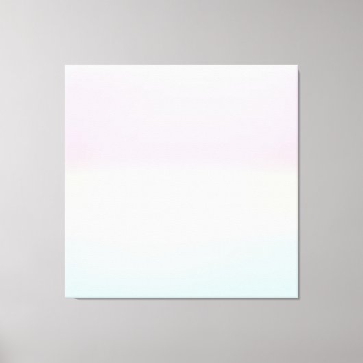 Moderne, kleurrijke Waterverf regenboog Canvas Afdruk (Voorkant)