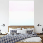 Moderne, kleurrijke Waterverf regenboog Canvas Afdruk (Insitu (Slaapkamer))