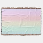 Moderne, kleurrijke Waterverf regenboog Deken (Voorkant)