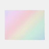 Moderne, kleurrijke Waterverf regenboog Deurmat (Voorkant)