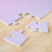 Moderne, kleurrijke Waterverf regenboog Legpuzzel (Zijkant)