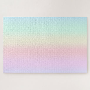 Moderne, kleurrijke Waterverf regenboog Legpuzzel