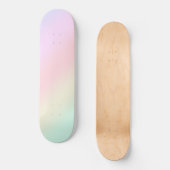 Moderne, kleurrijke Waterverf regenboog Persoonlijk Skateboard (Voorkant)