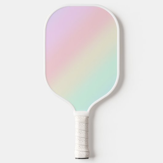 Moderne, kleurrijke Waterverf regenboog Pickleball Paddle (Voorkant)