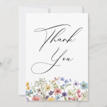 Moderne kleurrijke Wildflower Floral Vrijgezellenf