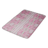 Moderne Kleurspatten Badmat (Gekanteld)