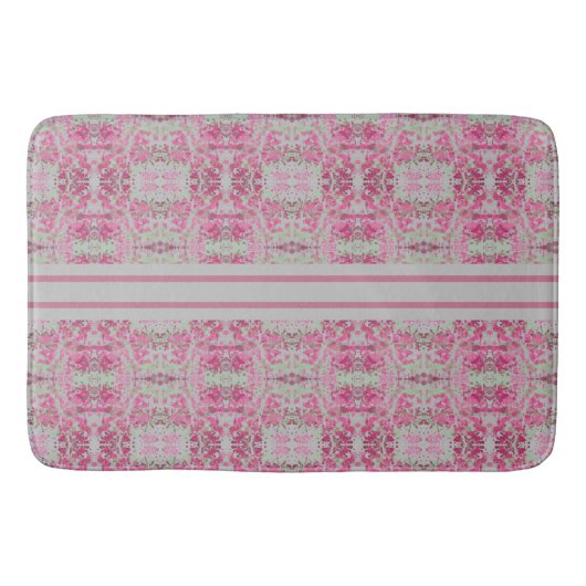 Moderne Kleurspatten Badmat (Voorkant)