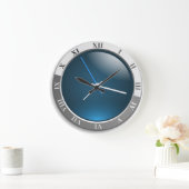 moderne klok, muurklokken, industriële klok (Huis)