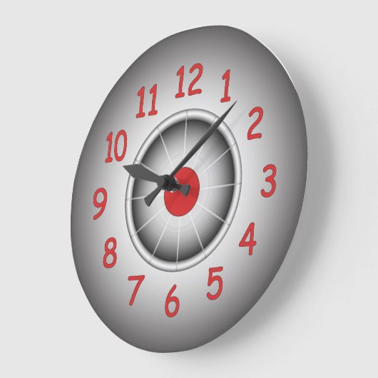 Moderne klok rond (Hoek)