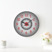 Moderne klok rond (Huis)